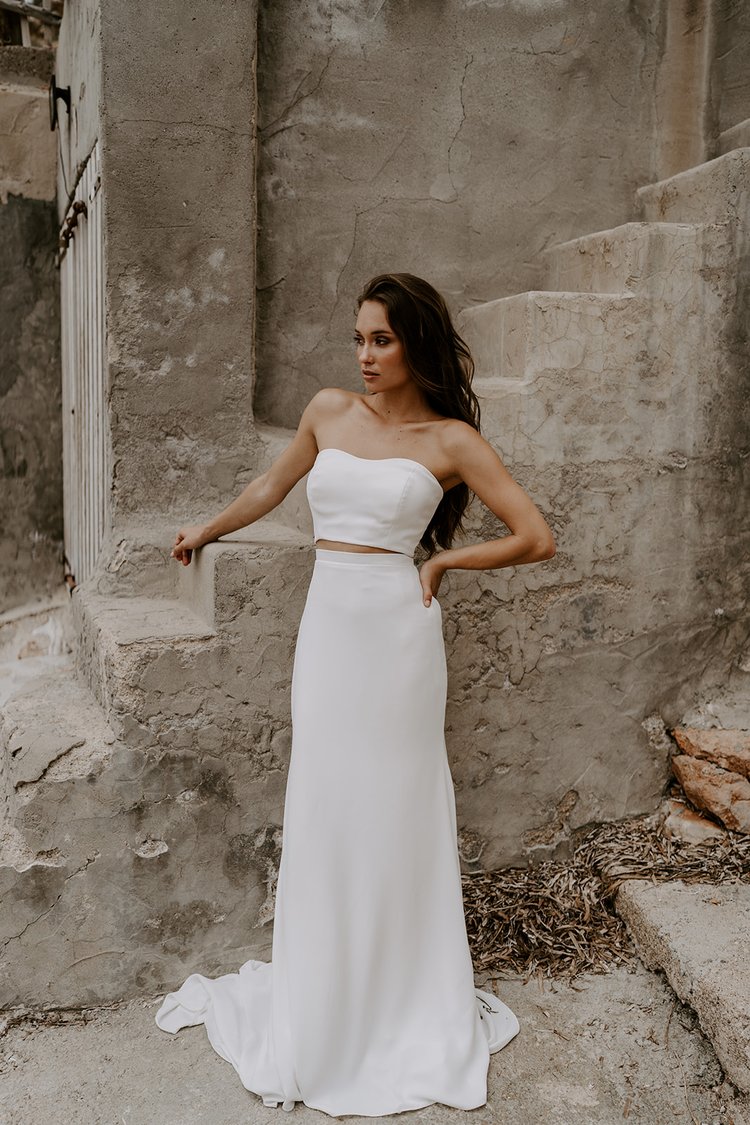 Ada Top & Skirt by Love Story Bride